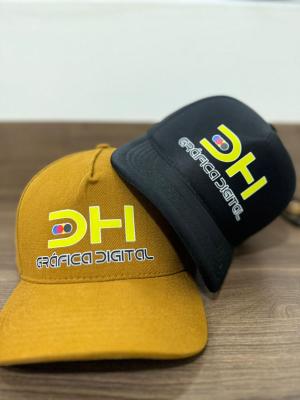 Boné Personalizado DTF Sarja Premiun UNICO / ADULTO Estampa sem limite de cores  Pronto para usar PEDIDO MINIMO 5 UNID