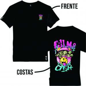 Camisetas ALGODÃO cor PRETA - estampa DTF algodão P AO GG DTF -  sem limite de cor Costurada Pronta para usar 